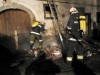 FF Andorf - Papiercontainerbrand am Kirchenplatz - 06.06.2009 - 002.jpg